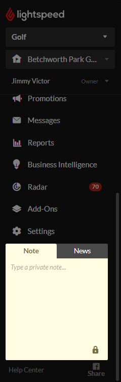 Static note and news