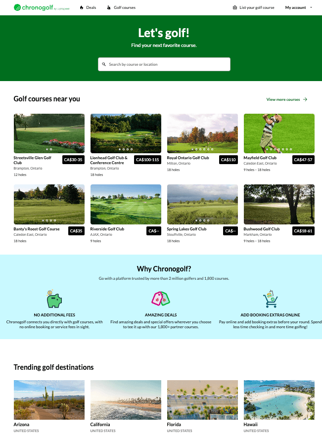 Redesigned marketplace