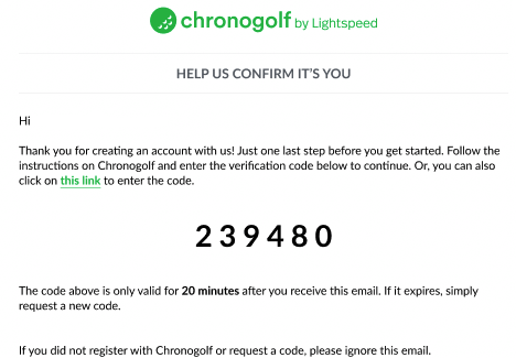 User verification
